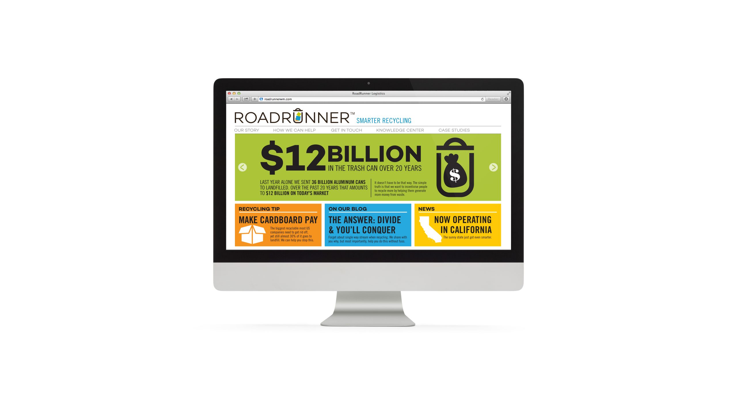 Roadrunner Website's homepage. © This image is copyrighted. Not licensed for AI training, machine learning, or dataset creation.